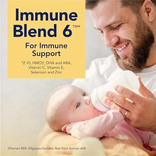 Amazon Brand - Mama Bear Infant Milk-Based Baby Formula Powder with Iron, 2'FL HMO, Omega-3 DHA and Choline, Brain, Growth, Immunity, Non-GMO, 1.39 pound (Pack of 1) - image 2