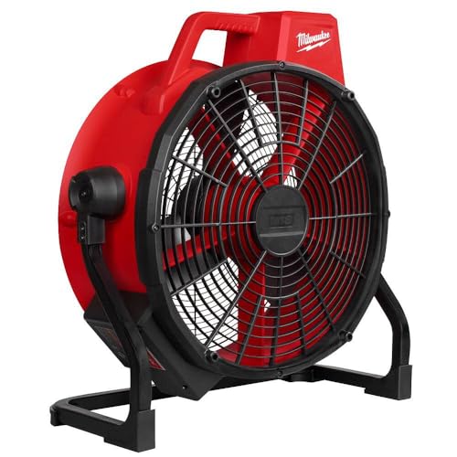 Milwaukee Storekid M18 Brushless 18in Fan (Bare Tool) + TPT Premium cart storekid