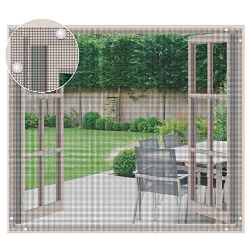 Mosquitera Magnética para Puerta y Ventana en Fibra De Vidrio. En tres Medidas y Fácil de...