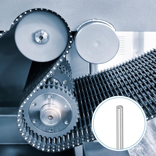 PATIKIL Rundstahl Metallstab 2,3mm x 51mm, 30 Stück Metallstange Kohlenstoffstahl Rundstab Schaftstab Massivstab Stabstahl für DIY Handwerk Drehmaschinen Flugzeug RC Flugzeug Auto Modell