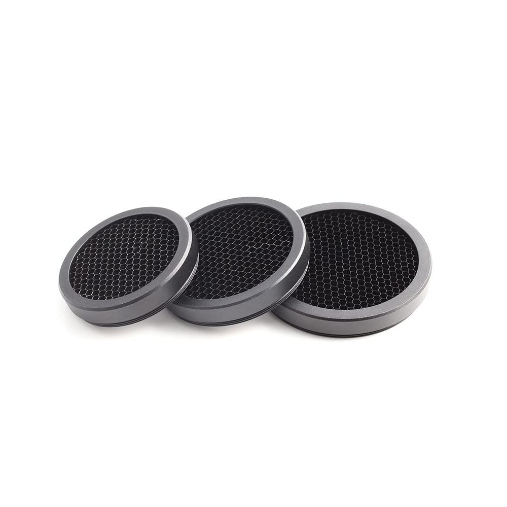 Copertura netta in acciaio inox copertura a nido d'ape Mesh Scope Protector Guardia telescopio