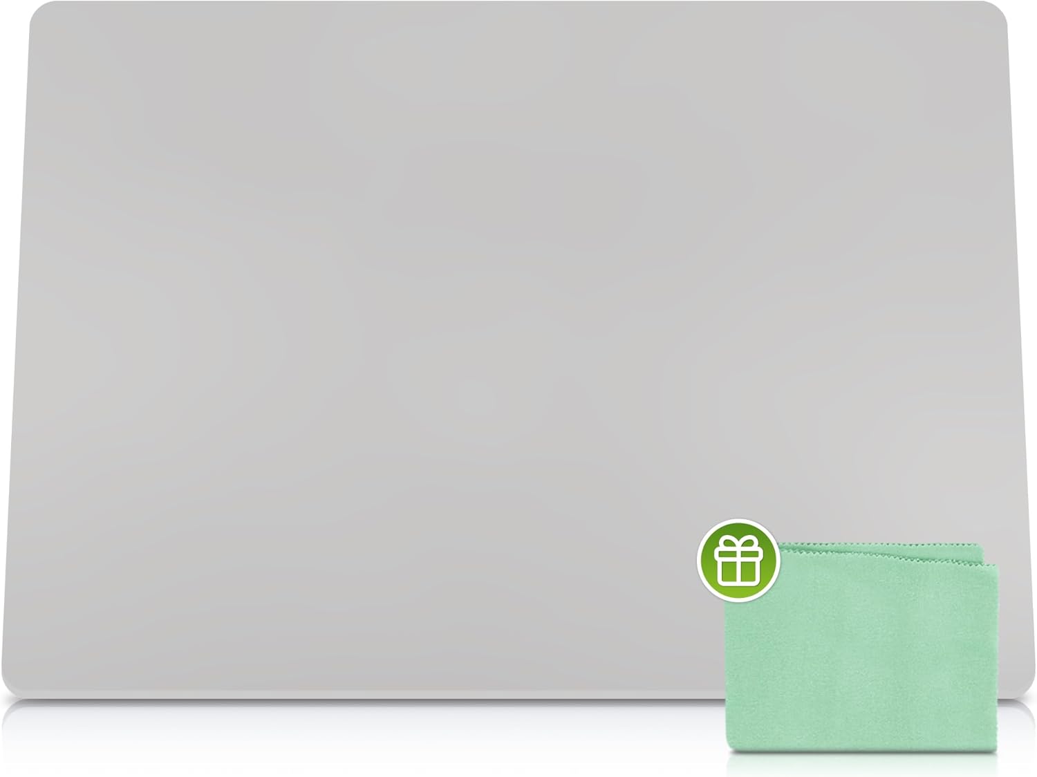 Premium Silicone Mat 25″ x 17″ Cooking Mat Thick Heat Resistant, Kitchen Counter Mat – Coffee Machine, Glass Top Stove Cover Countertop Protector for Air Fryer, Baking mat (Semi-Translucent)