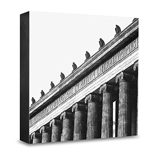 Bloc photo en bois COGNOSCO 20x20 cm Berlin Ancien Musée déco