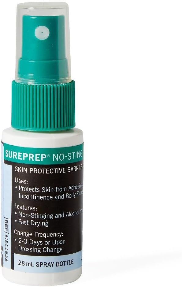 Medline Sureprep No-Sting Skin Protectant, 28 mm