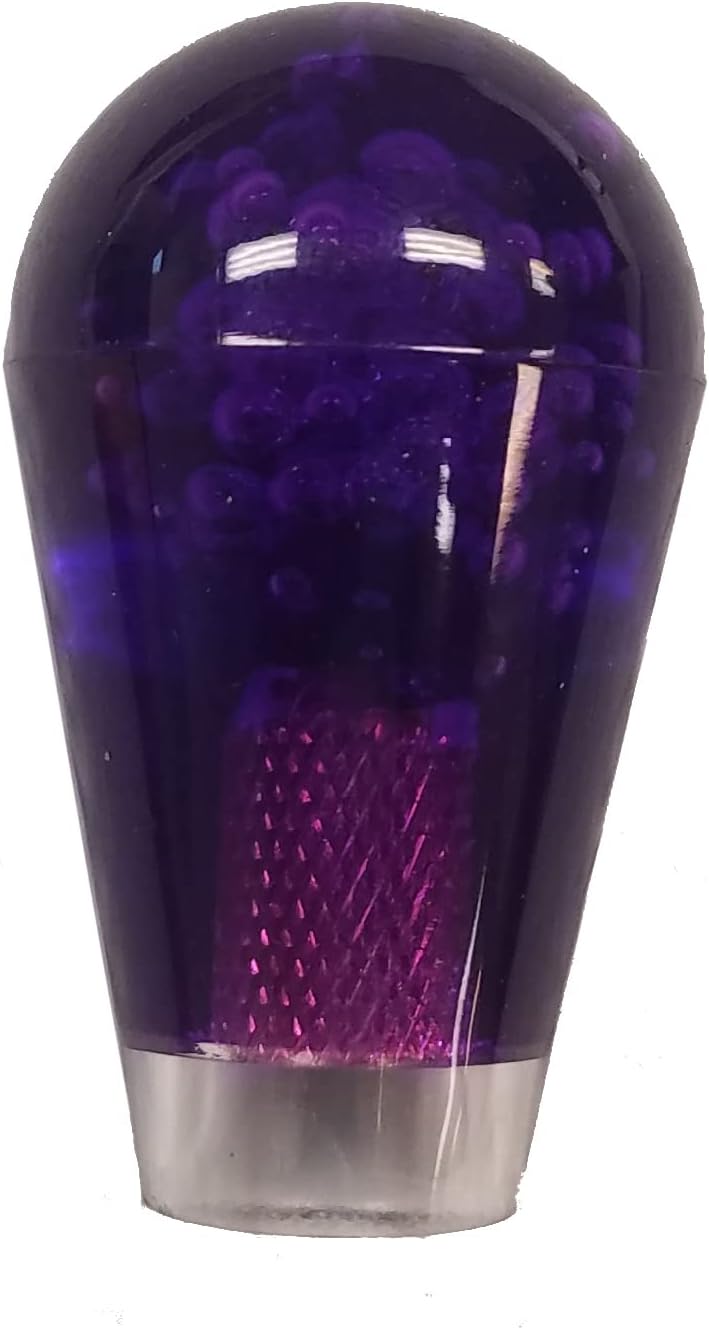 Atomic Market US Style Bat Top Replaces Arcade1up Sanwa & Zippy Japanese Ball Top Joystick Tops (Translucent Purple)