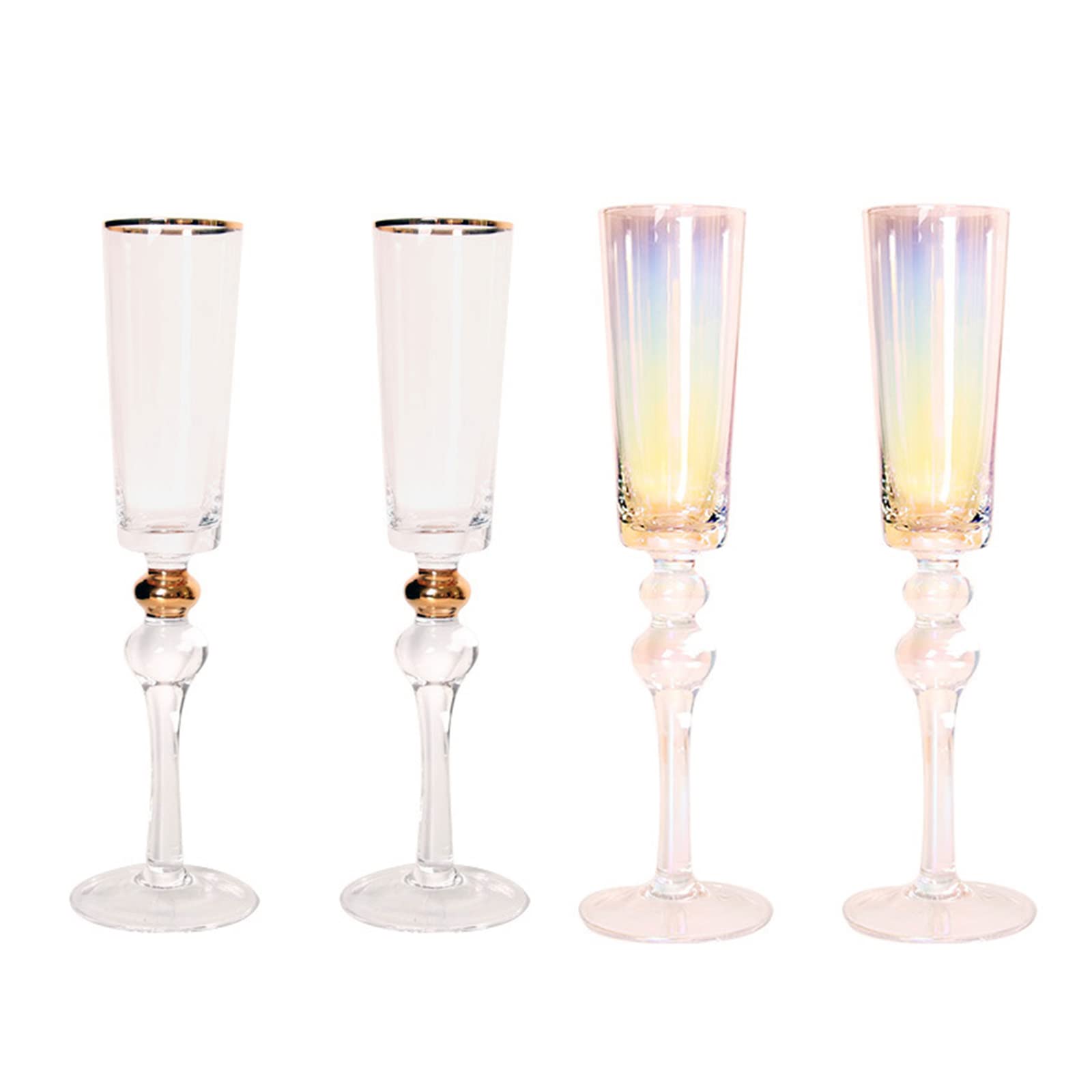 Bicchieri da champagne, bicchieri da birra, calici di cristallo per vino frizzante, bicchieri da cocktail, bicchieri misti per adulti e uomini
