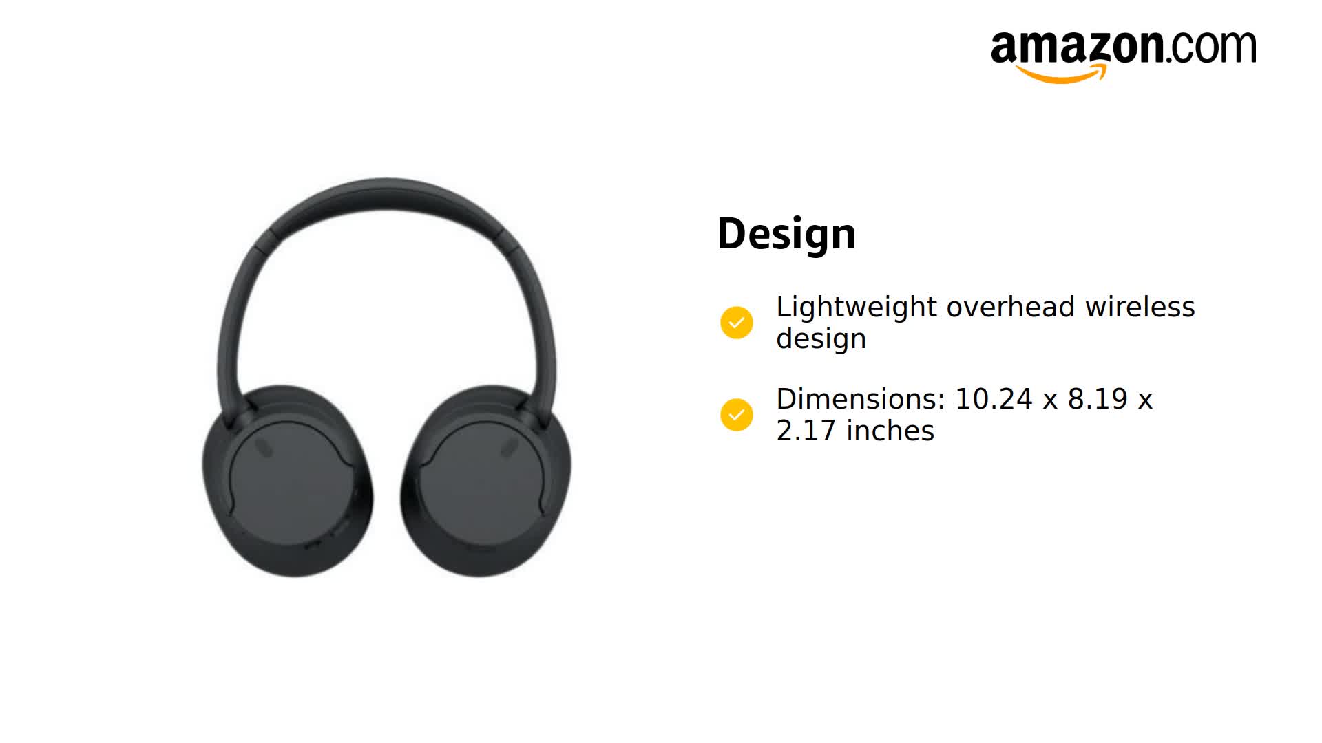 Amazon.com: Sony WH-CH720NB Noise Canceling Wireless Bluetooth