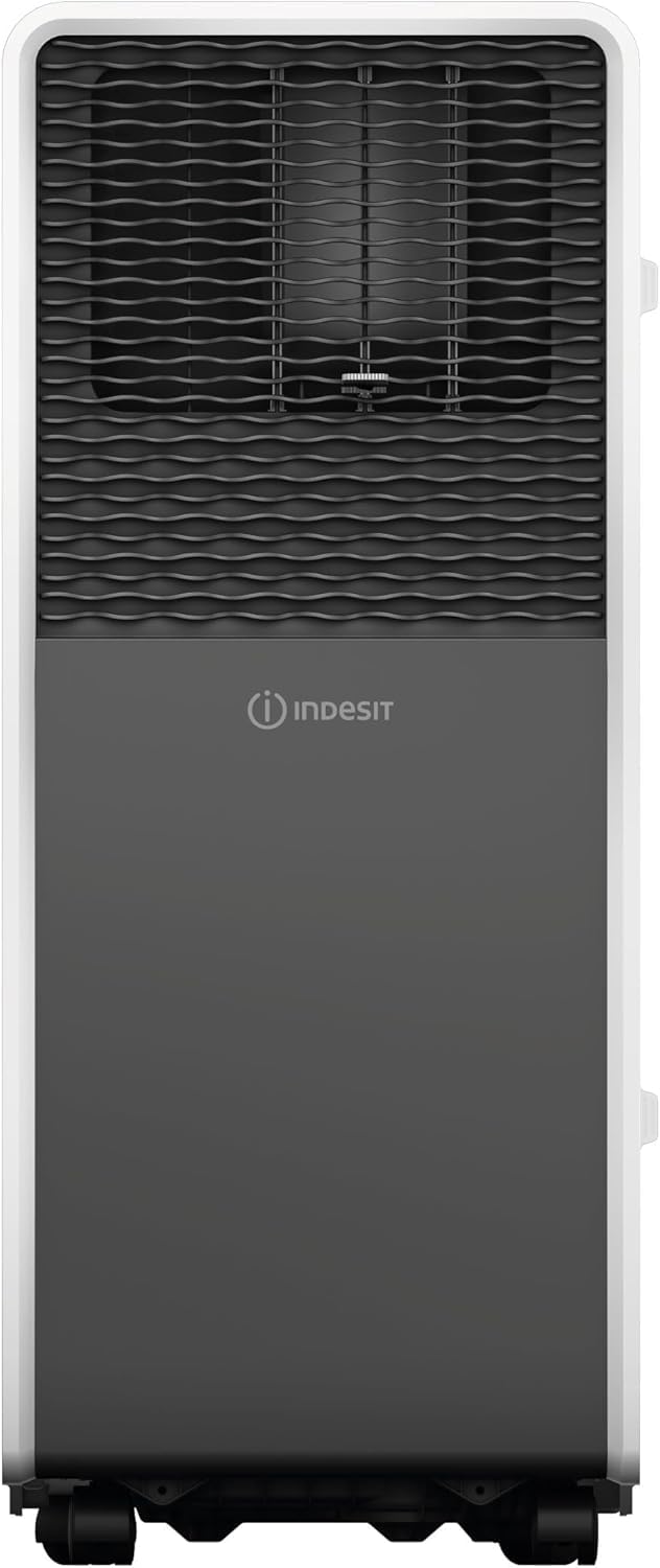 INDESIT PAI27COW - Condizionatore Portatile 7000 BTU/h con Tubo di Scarico e Deumidificatore, Condizionatore Senza Unità Esterna - Aria Condizionata Portatile, Elettrodomestici per la Casa, Classe A