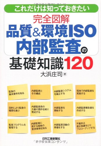 これだけは知っておきたい 完全図解 品質＆環境ISO内部監査の