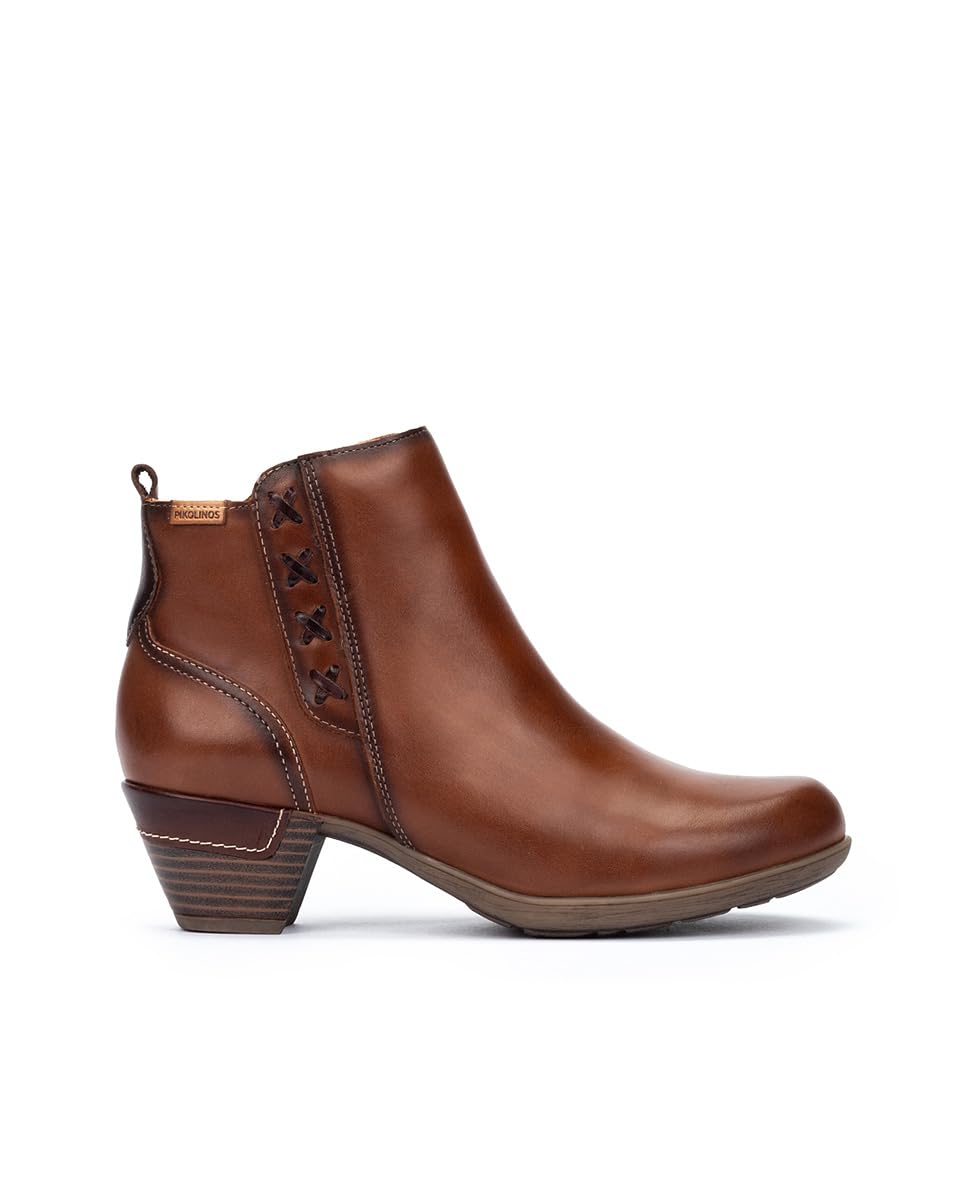 PIKOLINOS womens Pikolinos High-heel Ankle Boot Leather Rotterdam for Woman Color Cuero