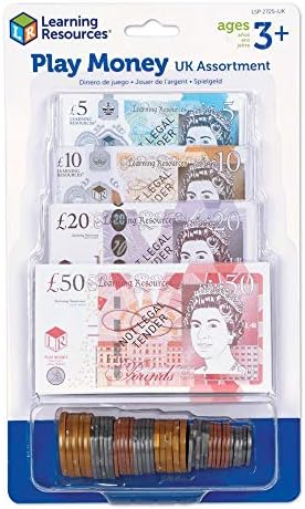 Learning Resources Play Money UK Assortment