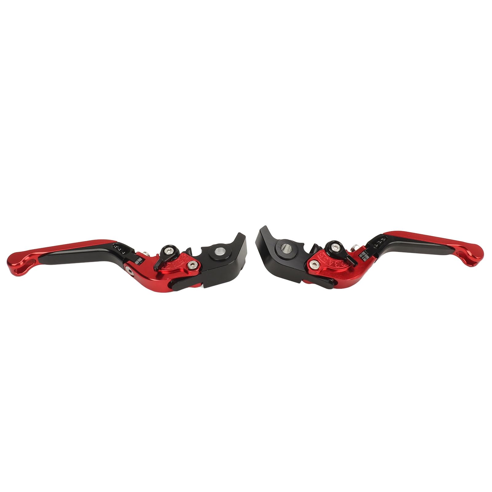 Levier de Frein D'embrayage de Moto, Leviers Pliants Réglables de Remplacement pour Streetfighter V2 (rouge)