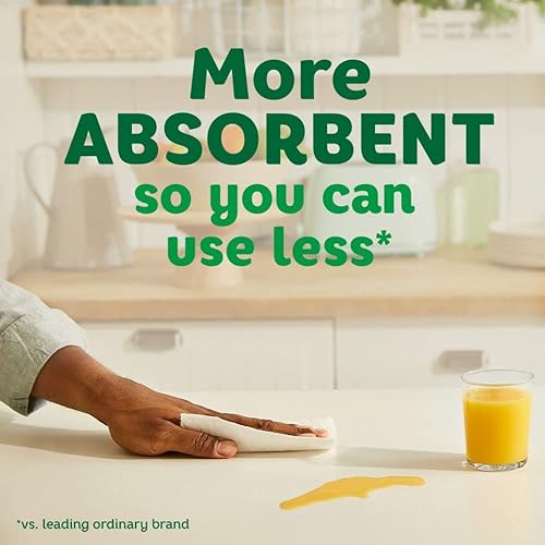 Miniatura 2 de Bounty Select-A-Size - Toallas de papel, blanco, 8 rollos dobles Plus = 20 rollos regulares