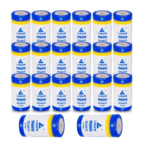 HDSBFCWYGG <- 20pcs -> ER34615 3.6v 19000mah Size D Battery for LISUN Multipurpose PLC Programmer