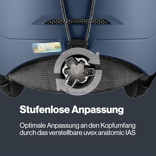 uvex Wanted, verstellbarer Ski- & Snowboardhelm mit verschließbarem Belüftungssystem für Damen &...