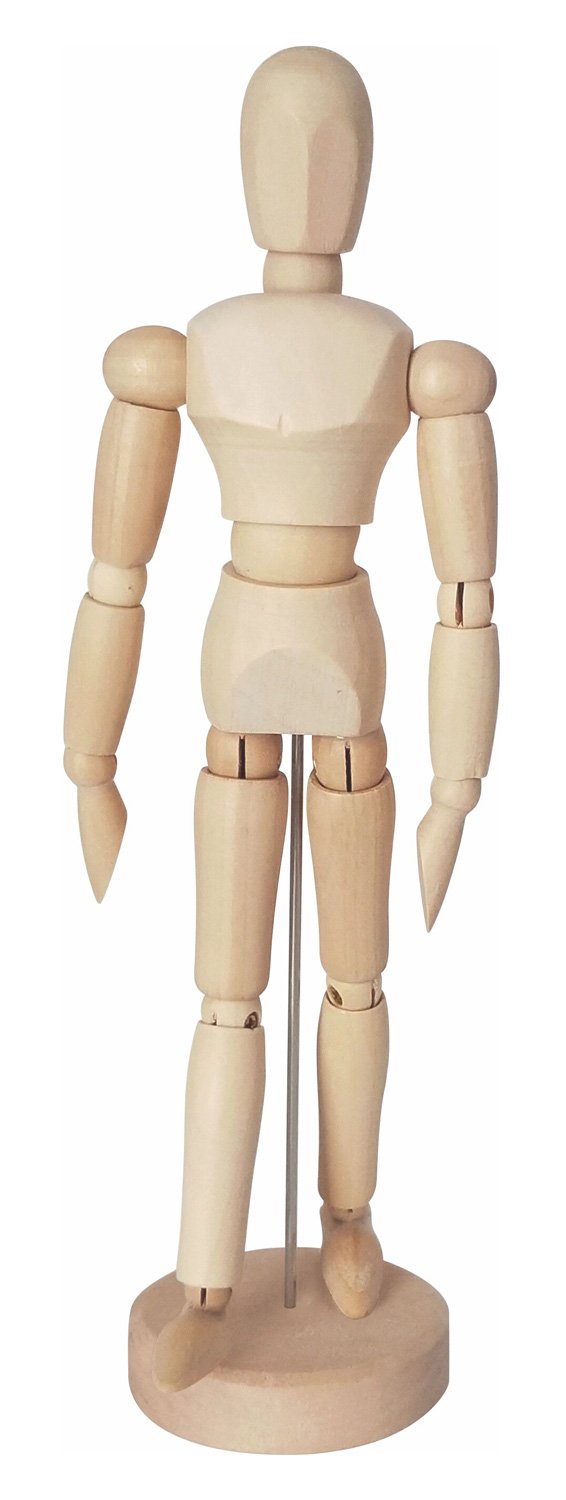 Kreul Solo Goya 4157– Model Doll Wooden Male 20 cm