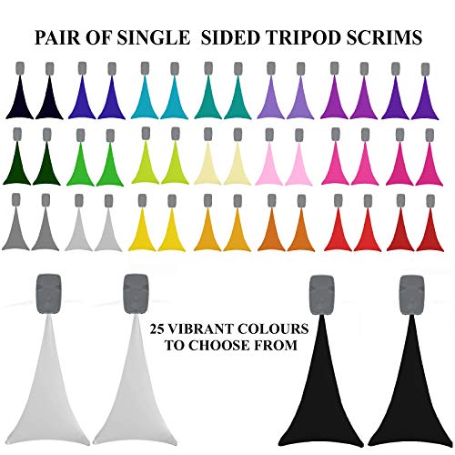 2 supporti per altoparlanti elasticizzati in