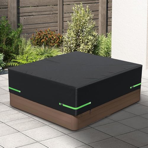 Housse de spa carrée pour protéger votre jacuzzi de terrasse - 6