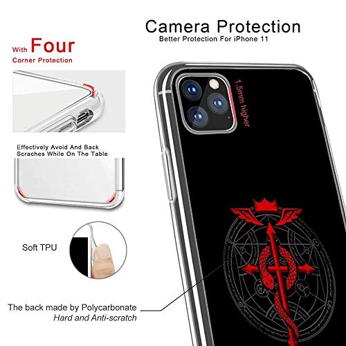 Fullmetal Alchemist Flamel Case Cover Compatible For Iphone Iphone (12 Pro Max) #TOP5