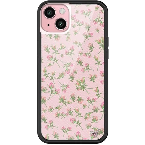 Wildflower Baby Pink Posie Case for iPhone 15 Plus Cover