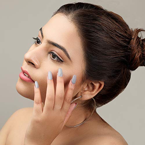 Image of 15ML Quick Dry Long Lasting Smooth Finish Nail Polish (Oh Yeh Its Grey)