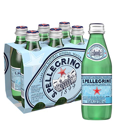 S.Pellegrino Sparkling Natural Mineral Water, 8.45 Fl Oz (pack of...