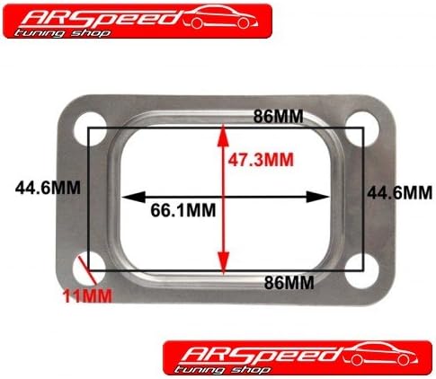 Gasket turbocharger, T3 turbo flange