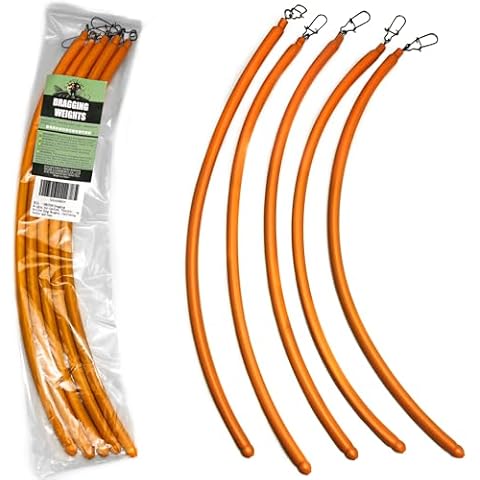 VMSIXVM Dragging Weights for Catfishing, Catfish Drag Weights No Snag Catfishing Sinkers for Bottom Bouncing, Trolling, Drifting, Snagless Catfish Sinker Weight, Catfishing Tackle Gear and Equipment Cover