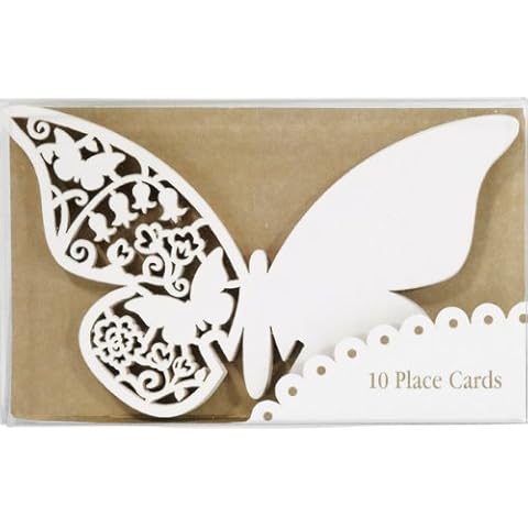 Butterfly Placecards | Ivory Cover