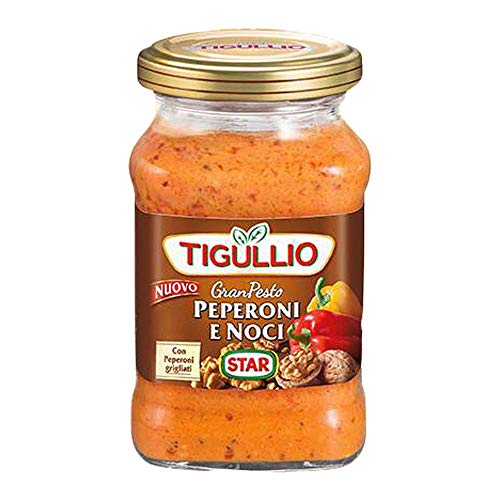 Star Tigullio GranPesto Pesto Peperoni e Noci Pimientos y Nueces 190g Salsa