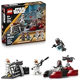LEGO Star Wars Siege of Mandalore Battle Pack Building Toy for Boys & Girls - The Mandalorian Pretend Play Set W/4 Character Minifigures for Kids & Fans, Ages 6+ - Gift Idea for Birthdays - 75449