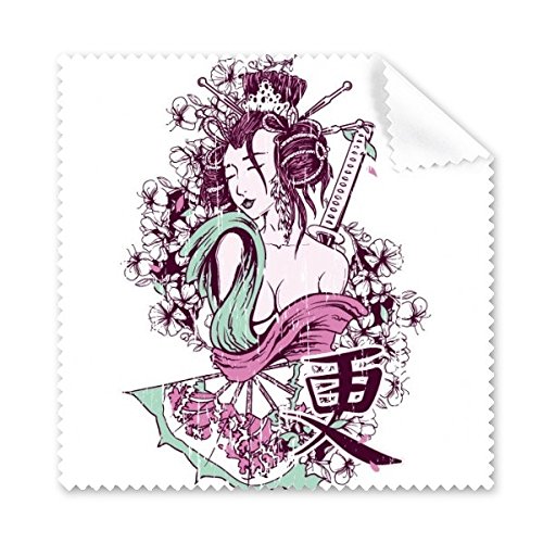 Chiffon de nettoyage Geisha Japon pour écran téléphone et tissu lunettes
