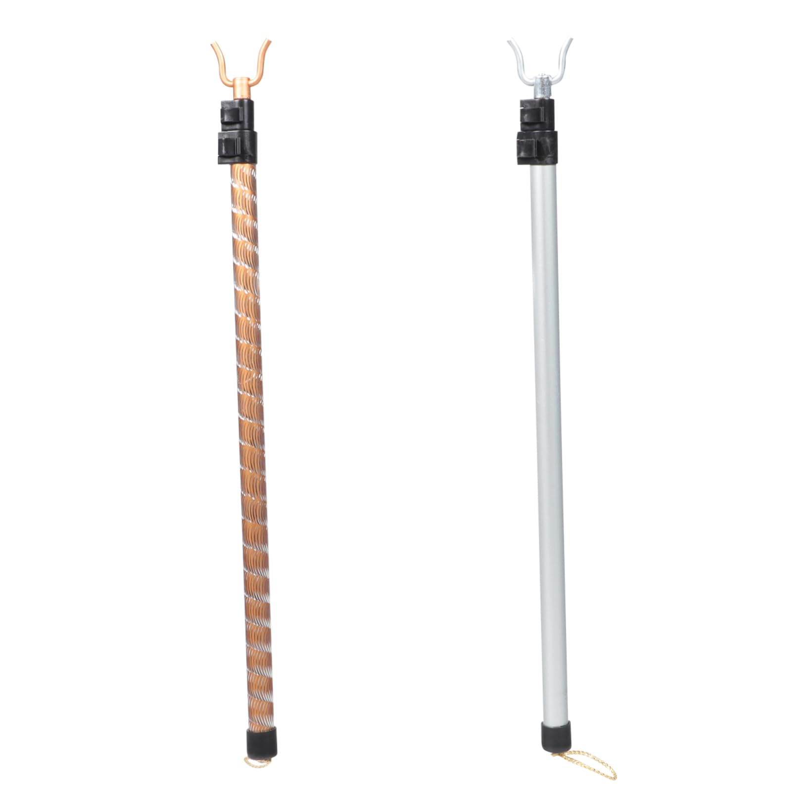 Unomor Outdoor Clothesline Prop Pcs Retractable Clothesline Poles Aluminum Alloy Clothes Drying Pole Laundry Reaching Tool