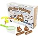 Fairly Odd Novelties Floater Fishing! Bath TIME Edition Funny Poop Gag White Elephant Gift Kids Poop Bath Games Poop Emoji Floaters Fishing Game