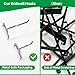 PYBTOOL Gridwall Hooks 6 Inch, 100 Pack Grid Wall Hooks, Grid Panel Hooks and Hangers for Retail, Craft Shows, Home Setup, and Customized Display