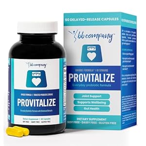 BB Company Provitalize | Probiotics for Women Digestive Health, Menopause, Joint Support | Sexy Midsection Curves, Bloat | Turmeric Curcumin Moringa | Packaging Vary | 60 Ct