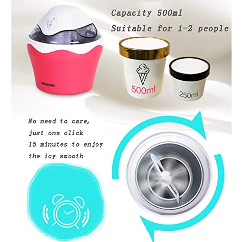 ALY 7W Gefrierbehälter Eismaschine Speiseeisbereiter, Speiseeismaschine, für Frozen Yoghurt, Sorbet und Eiscreme – Bild 4