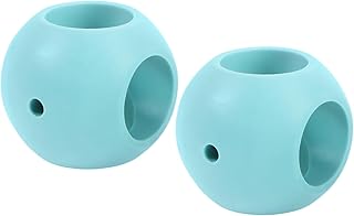 Gogogmee 2Pcs Bola De Lavanderia Removedores De Fiapos Removedor De Penugem Lavadora Coletora De Fiapos Bola De Lavagem Reutilizável Bolas De Lavagem Tpr Removedor De Fiapos De Lavanderia