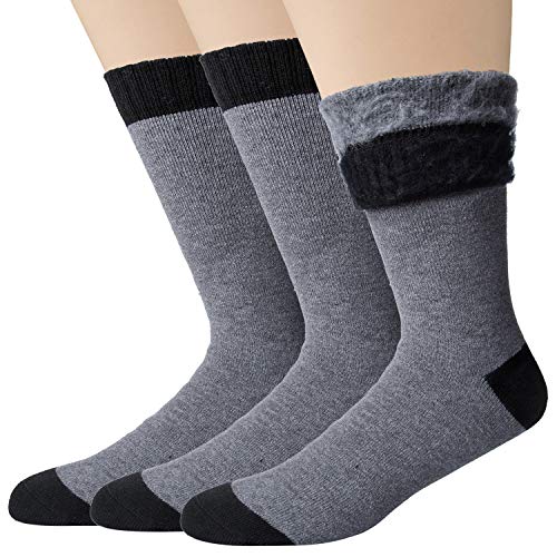 Justay Mens 3/6 Pairs Thermal Ski Hiking Socks High Performance UK 6-11 Eur 39-45