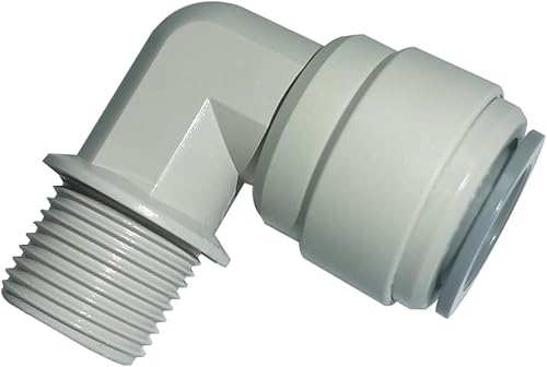 Vista 14 de Acoplamiento de tubo OD de copolímero de acetal, válvula de cierre manual, empuje para conectar piezas del sistema de filtro de agua RO