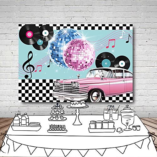 MEHOFOND 2,1x1,5 m Retro Ritorno agli anni '80 a