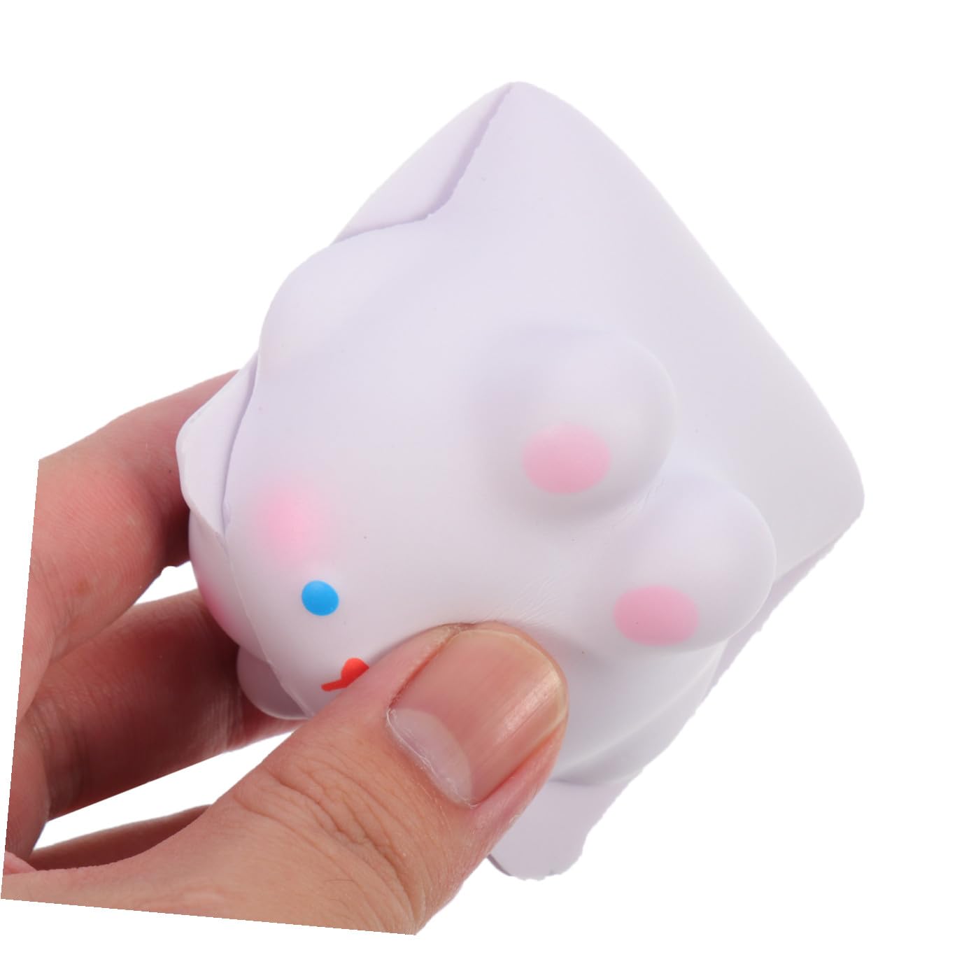 DOITOOL 5 Pezzi Fumetto di topo animale schiuma pastiglie polso riposo tappetini per il mouse Gel di topo accessori scrivania poggiapolsi ergonomico simpatico polsino bianca