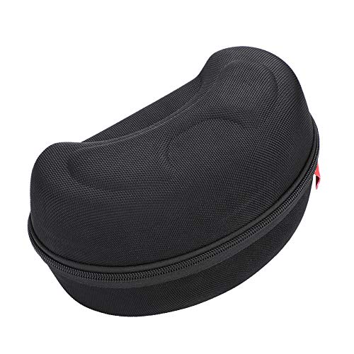 RiToEasysports Pudełko na okulary narciarskie, na snowboard, okulary, twarde etui z zamkiem błyskawicznym, pokrowiec ochronny