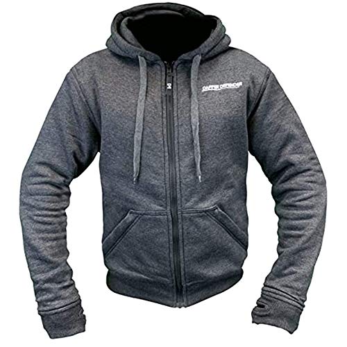 DFNDR Mens Full Zip Smart and Armored Hoodie Perfect for Summer