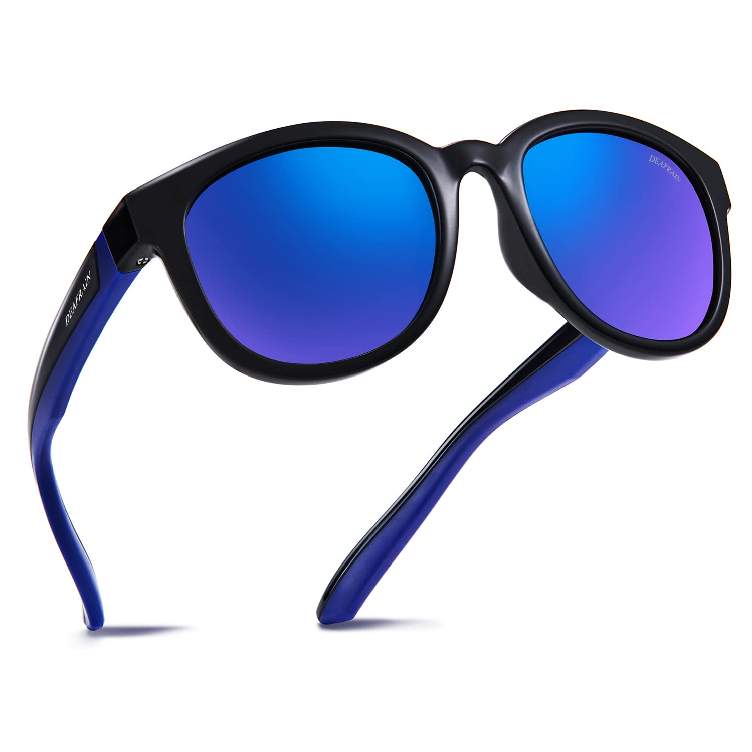 DEAFRAIN Gafas de sol polarizadas TPEE para niños y niñas, marco irrompible, para deportes, béisbol, correr, ciclismo, para niños de 6 a 12 años