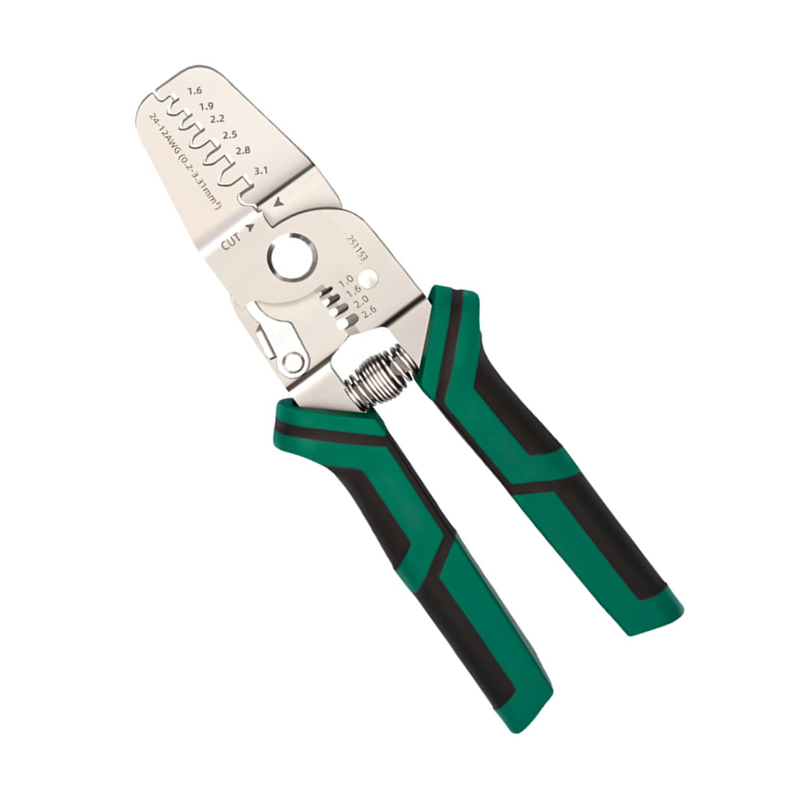 Compact Multipurpose Cable Cutter Tool Wire Crimping Stripping Pliers with Ergonomic Design for Electricians Maintenance Electrical Crimper