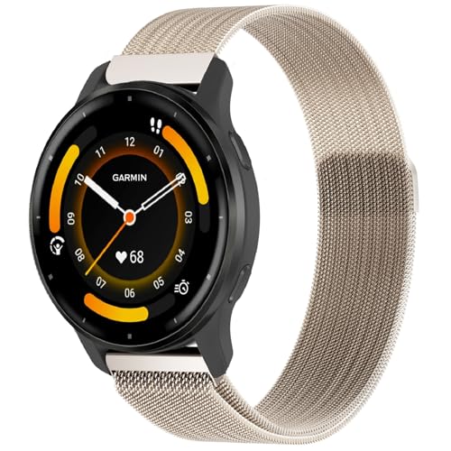 Koazon bV^oh Garmin Venu 3S/4 41mm/2S/Forerunner 265S/255S WatchɑΉ 18mm XeXX`[CNXv NCbN[XpXgbv Garmin Vivoactive