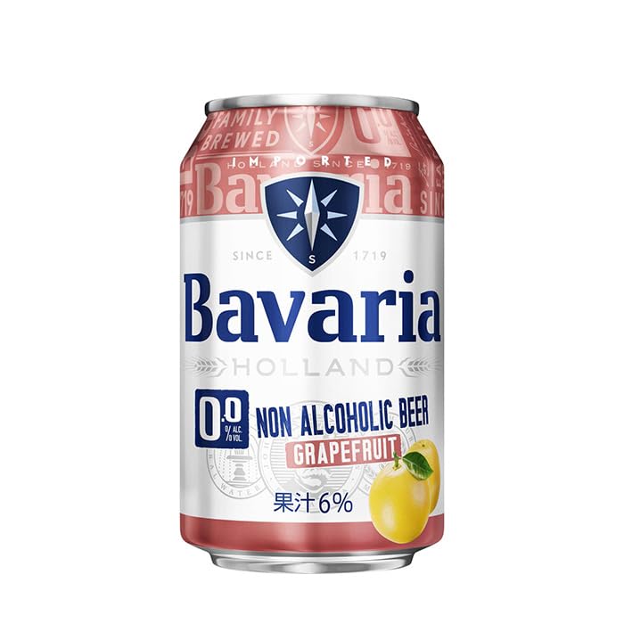 Amazon.co.jp: ノンアル ビール 飲料 Bavaria0.0% Grapefruit