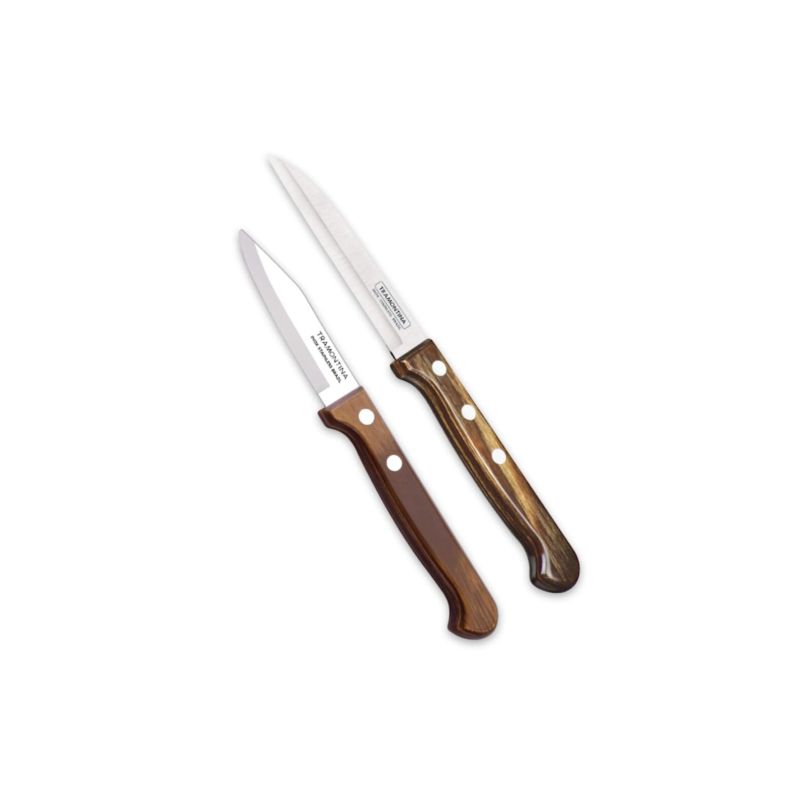 Spatule Coudée Tramontina Technobois 25cm - Inox AISI 420, Manche Bois FSC, Garantie 5 Ans