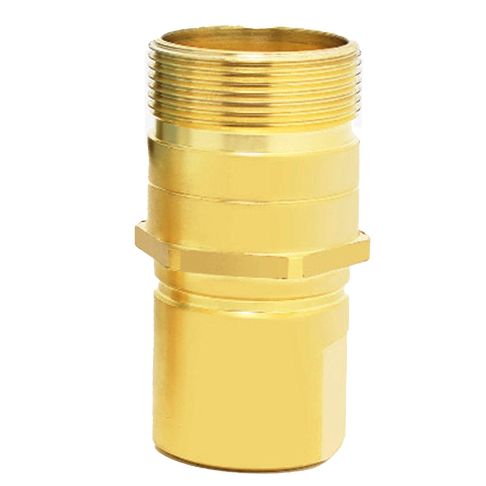 Fafeicy Acoplador Rápido Hidráulico de Bloqueo Roscado de Latón Acoplador Hidráulico de 1 Pulgada NPT 3000 PSI 58 GPM con Válvula de Retención Unidireccional para Camiones de Remolques